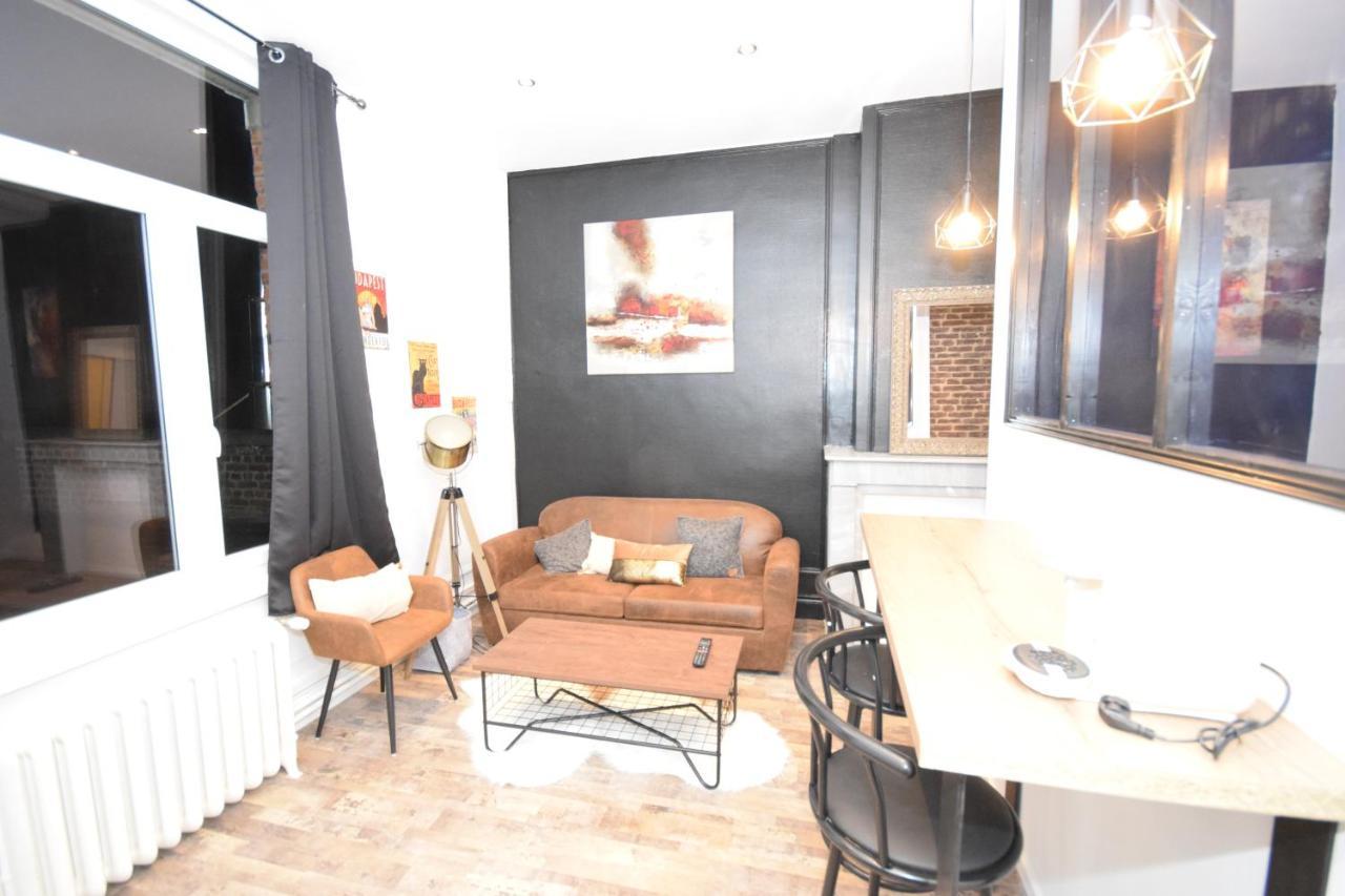 Lerelaisdodile11 - Bel Appart Chic Indust - Hypercentre - Tram Valenciennes Luaran gambar
